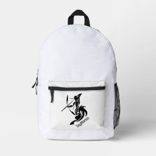 Mochila Impresa Símbolo y Rótulo sagitario zodiaco