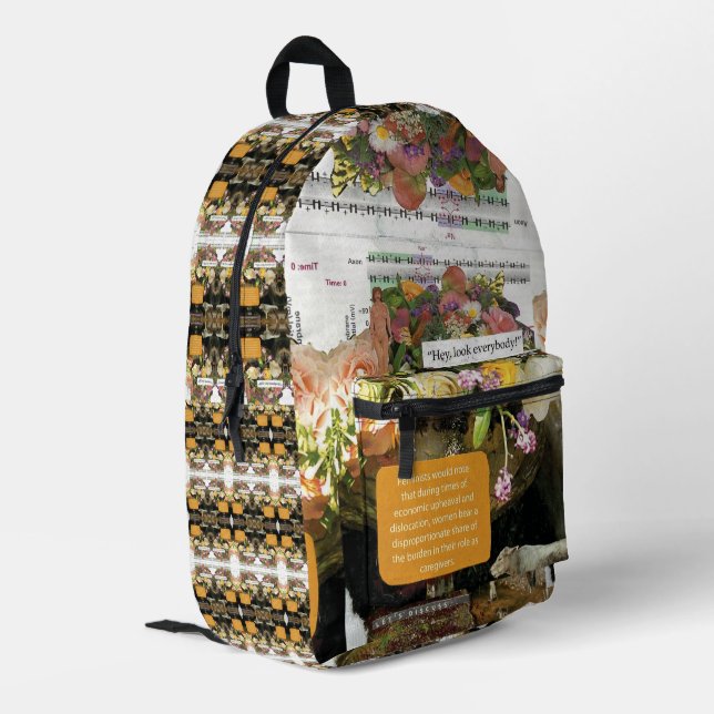 Mochila Impresa Snarky Funny Mothers Day Retirement 50th Birthday (Esquina izquierda trasera)