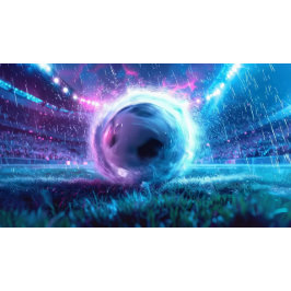 Mochila Impresa Soccer Football in stadium arena extreme weather