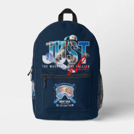 Mochila Impresa Solo esquí |