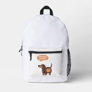 Mochila Impresa solo sonreír, foto libre