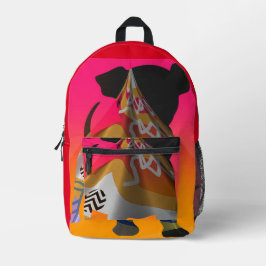 Mochila Impresa Solo Un Niño Cachorro