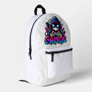 Mochila Impresa Spooky Gaming – Controlador Fantasma para Jugadore
