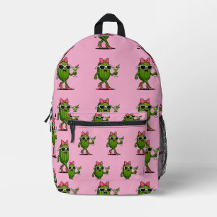 Mochila Impresa Srta. Chic Cucúmbrica