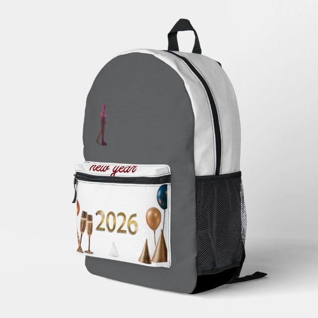 Mochila Impresa Start 2026 with style — carry the celebration with (Esquina derecha trasera )