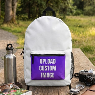 Mochila Impresa Subir imagen personalizada: agregue la suya para i