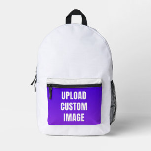 Mochila Impresa Subir imagen personalizada: agregue la suya para i