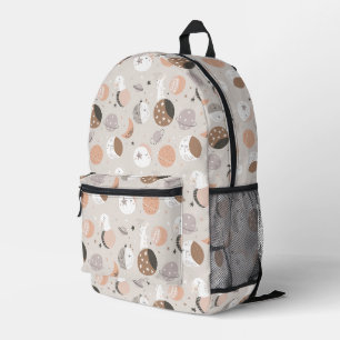Mochila Impresa Sudar conejitos de sueño en el patrón espacial
