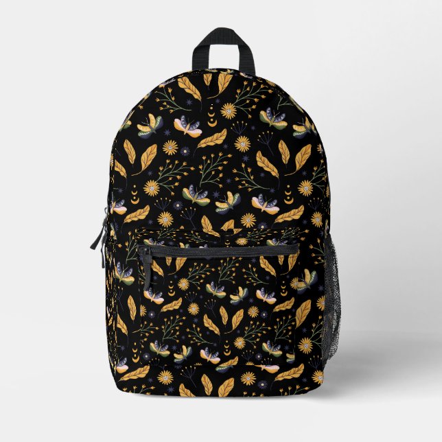 Mochila Impresa Sueños botánicos (Anverso)