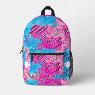 Mochila Impresa Sueños de caramelos de algodón