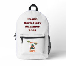 Summer Camp Back Pack Un Feliz Oso De Carro