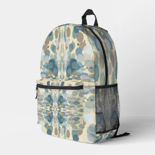 Mochila Impresa Summertime Fun Ocean Spray Splatz Resumen Arte