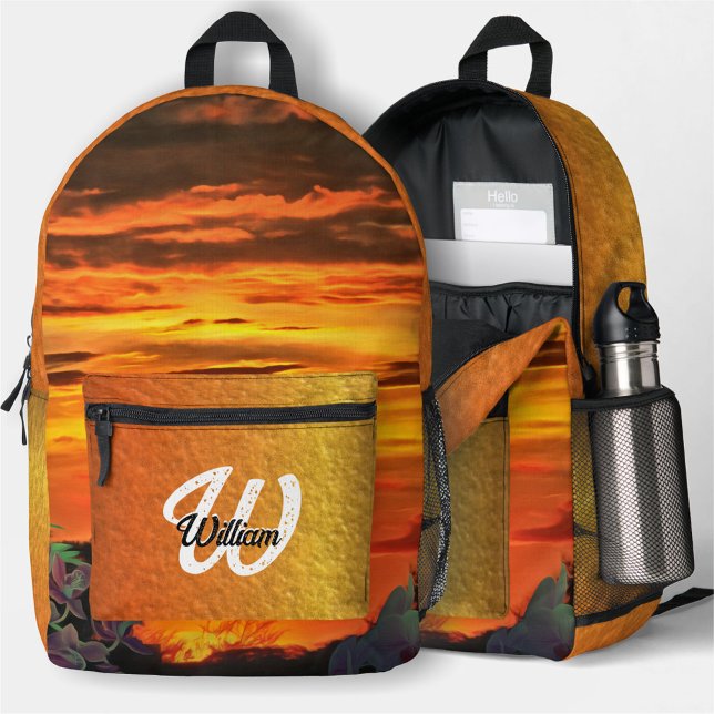 Mochila Impresa Sunset Plaza Marina 2584 (Subido por el creador)