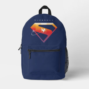 Mochila Impresa Sunset Soar Superman Shield