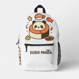 Mochila Impresa Sushi Panda