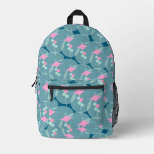 Mochila Impresa Swell Fifty Resumen Arte De Patrón Boomerang