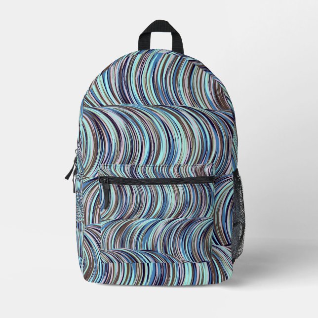 Mochila Impresa Swirls (Anverso)