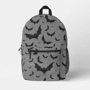 Mochila Impresa Swirly Bat Swarm