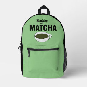 Mochila Impresa Té Verde Matcha