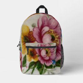 Mochila Impresa Tea Cup Floral Bouquet 