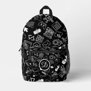 Mochila Impresa tecnología de codificación de programación de inge