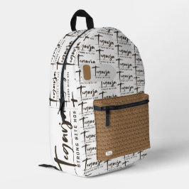 MOCHILA IMPRESA TEGARJA
