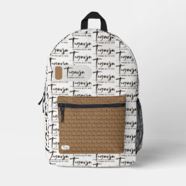 MOCHILA IMPRESA TEGARJA