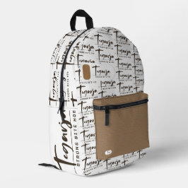 MOCHILA IMPRESA TEGARJA