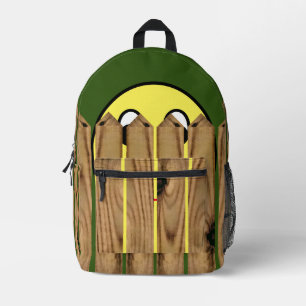 Mochila Impresa Tema de Emoji oculto
