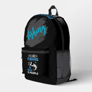 Mochila Impresa Tema de pesca