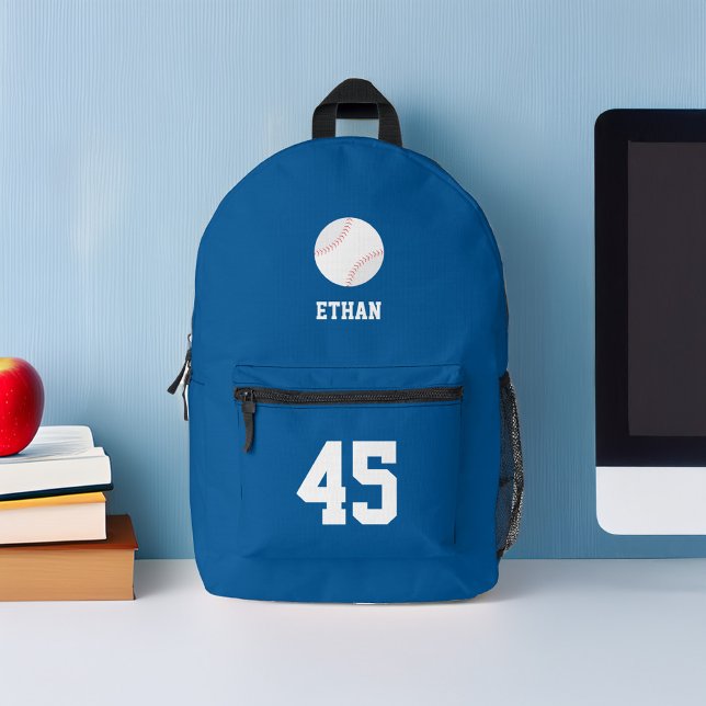 Mochila Impresa Tema del béisbol personalizado (Subido por el creador)