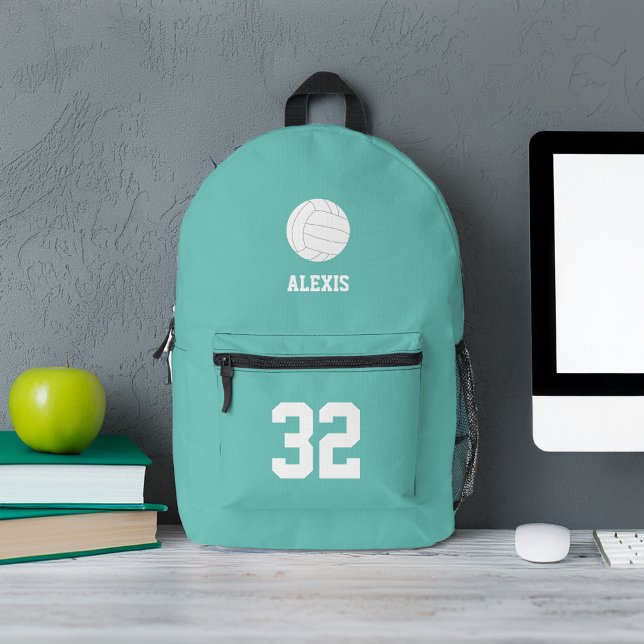 Mochila Impresa Tema del voleibol personalizado (Subido por el creador)