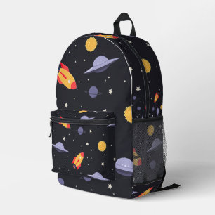 Mochila Impresa Tema espacial