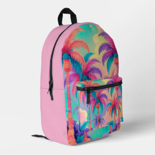 Mochila Impresa Temática de palmeras