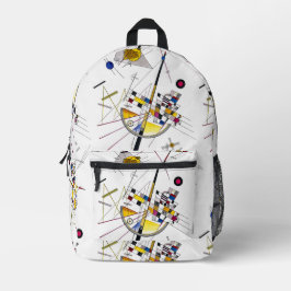Mochila Impresa Tensión delicada #85 - Wassily Kandinsky