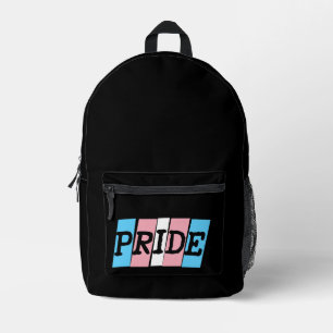 Mochila Impresa texto Orgullo Transgénero