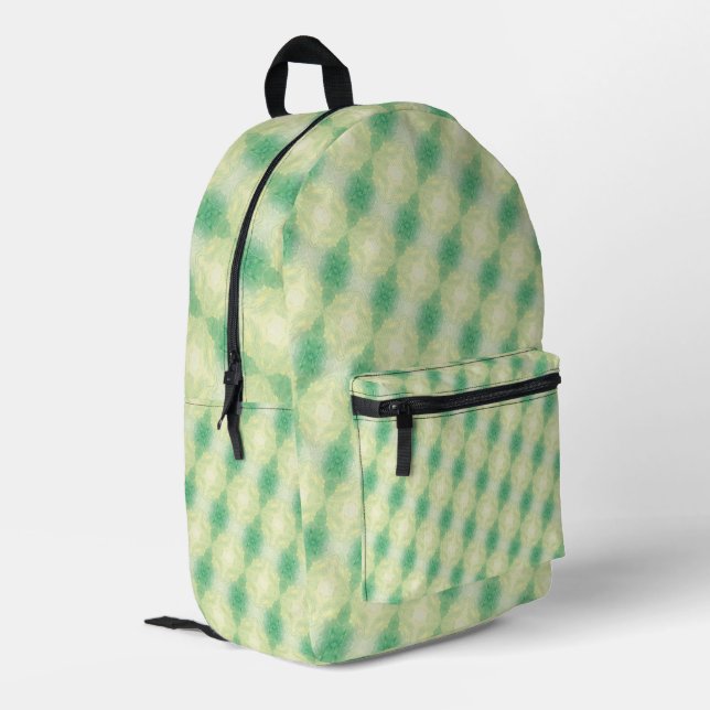 Mochila Impresa Textura #17 de la obra Nuit (Esquina izquierda trasera)