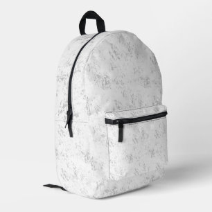 Mochila Impresa Textura Académica Minimalista Deteriorada
