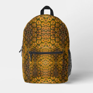 Mochila Impresa Textura de cáscara de piña