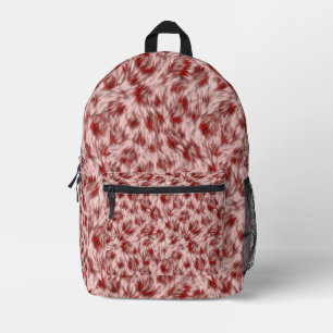 Mochila Impresa Textura de fondo de tela marrón abstracto