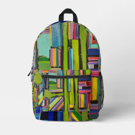 Mochila Impresa The Acrylic Abstracted Painting