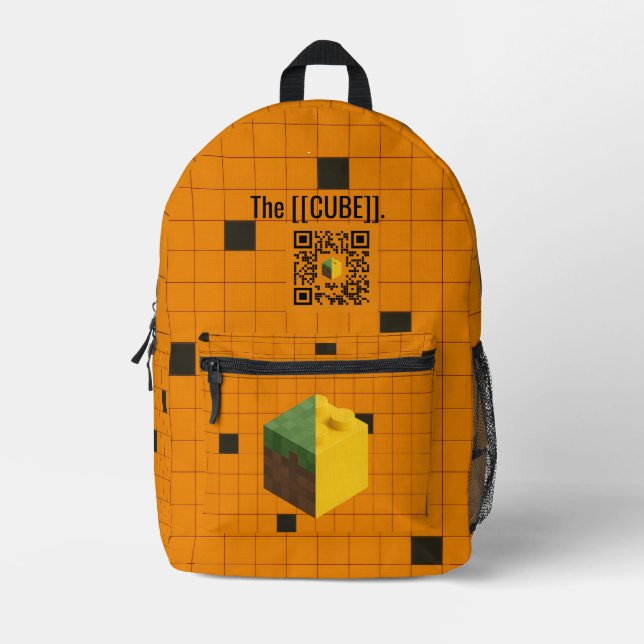 Mochila Impresa The [[CUBE]] Backpack (Anverso)