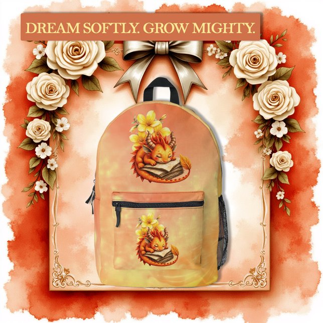 Mochila Impresa The Little Mystic Dragon.  (Subido por el creador)