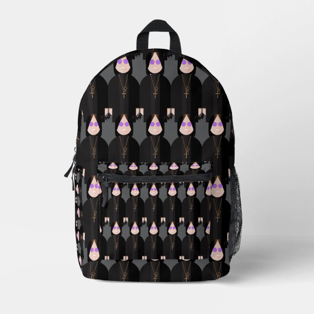 Mochila Impresa The Prince of Darkness – Psychedelic Pattern Backp (Anverso)