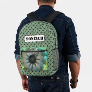 Mochila Impresa Tiburón espiral por Kenneth Yoncich