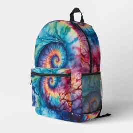 Mochila Impresa Tie Dye