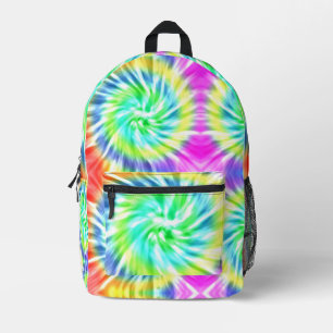 Mochila Impresa Tie Dye Psychedelic