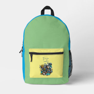 Mochila Impresa tiempo de vacaciones