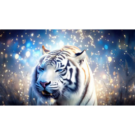 Mochila Impresa Tigre Blanco