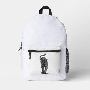 Mochila Impresa Tigre caminando